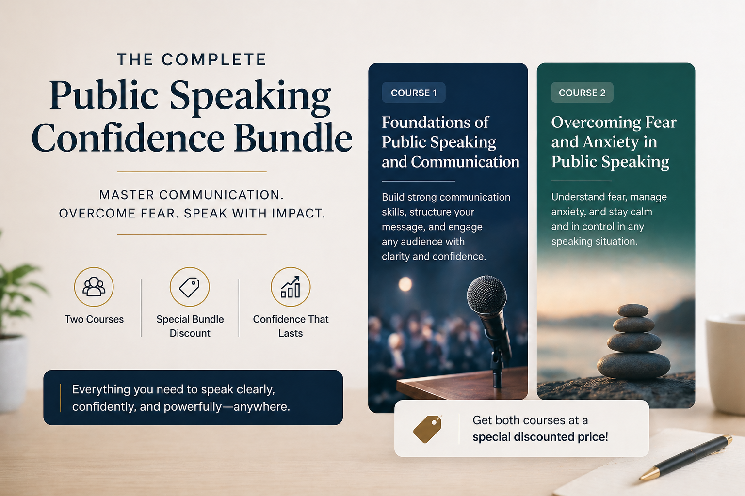 The Complete Public Speaking Confidence Bundle
